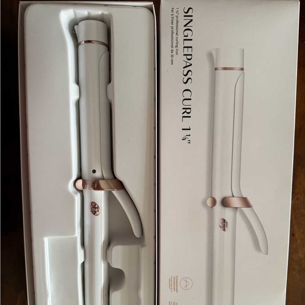 T3 Singlepass 1.25" Curling Iron